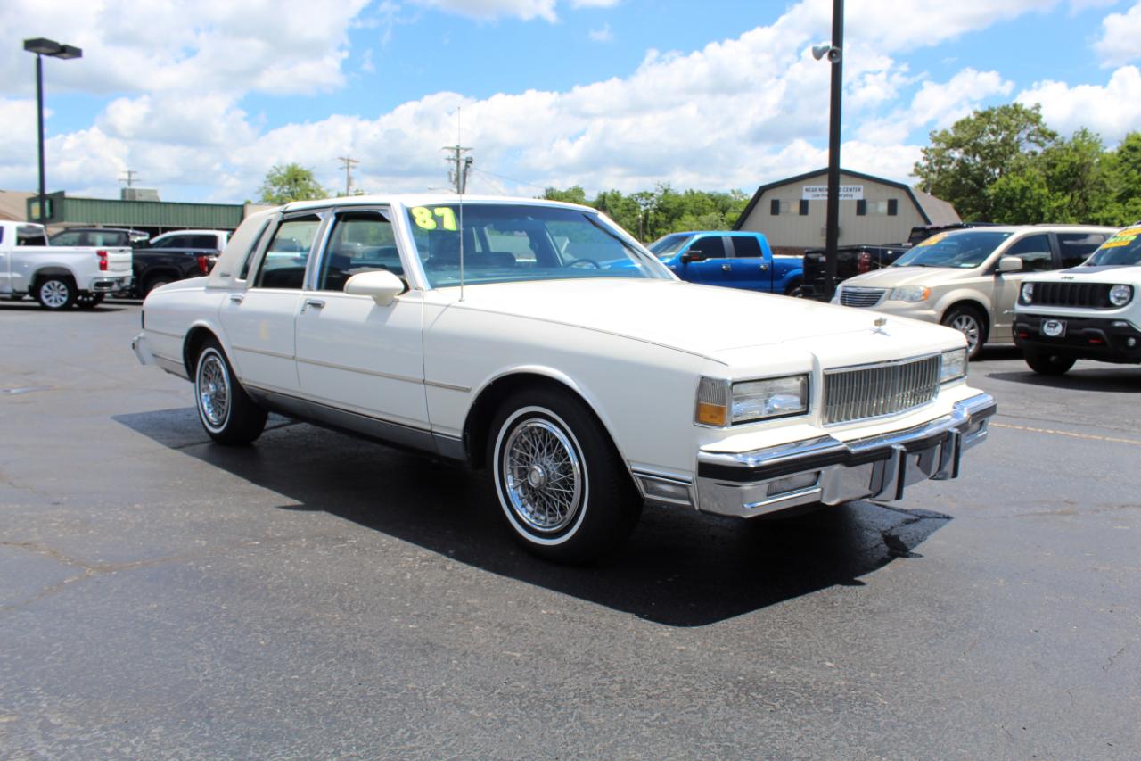Chevrolet Caprice 4dr Sedan Classic Brougham LS 1987