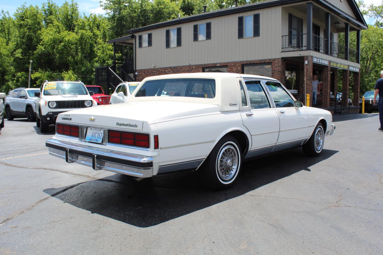 Chevrolet Caprice 4dr Sedan Classic Brougham LS 1987