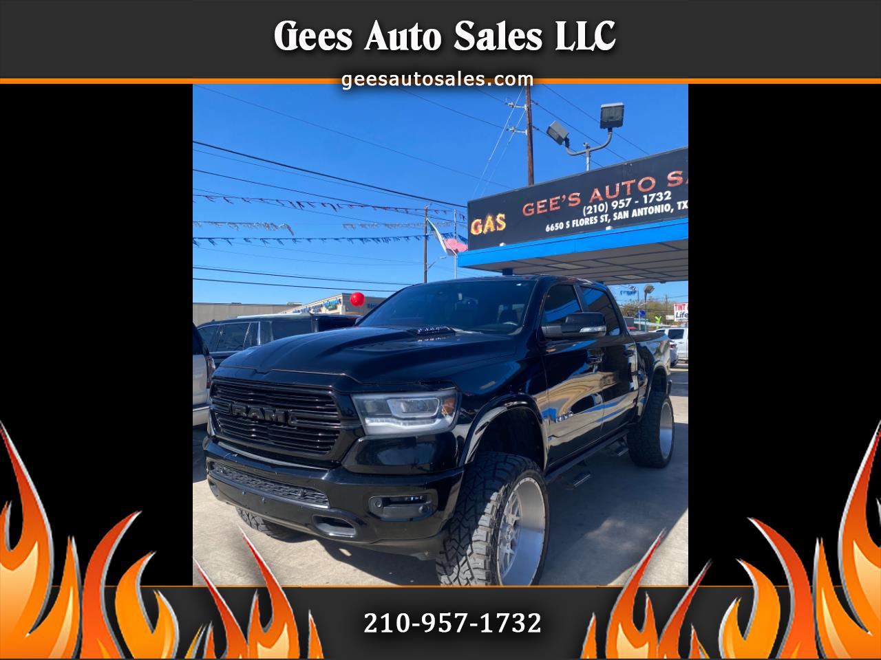 2019 RAM 1500 Laramie Crew Cab SWB 4WD