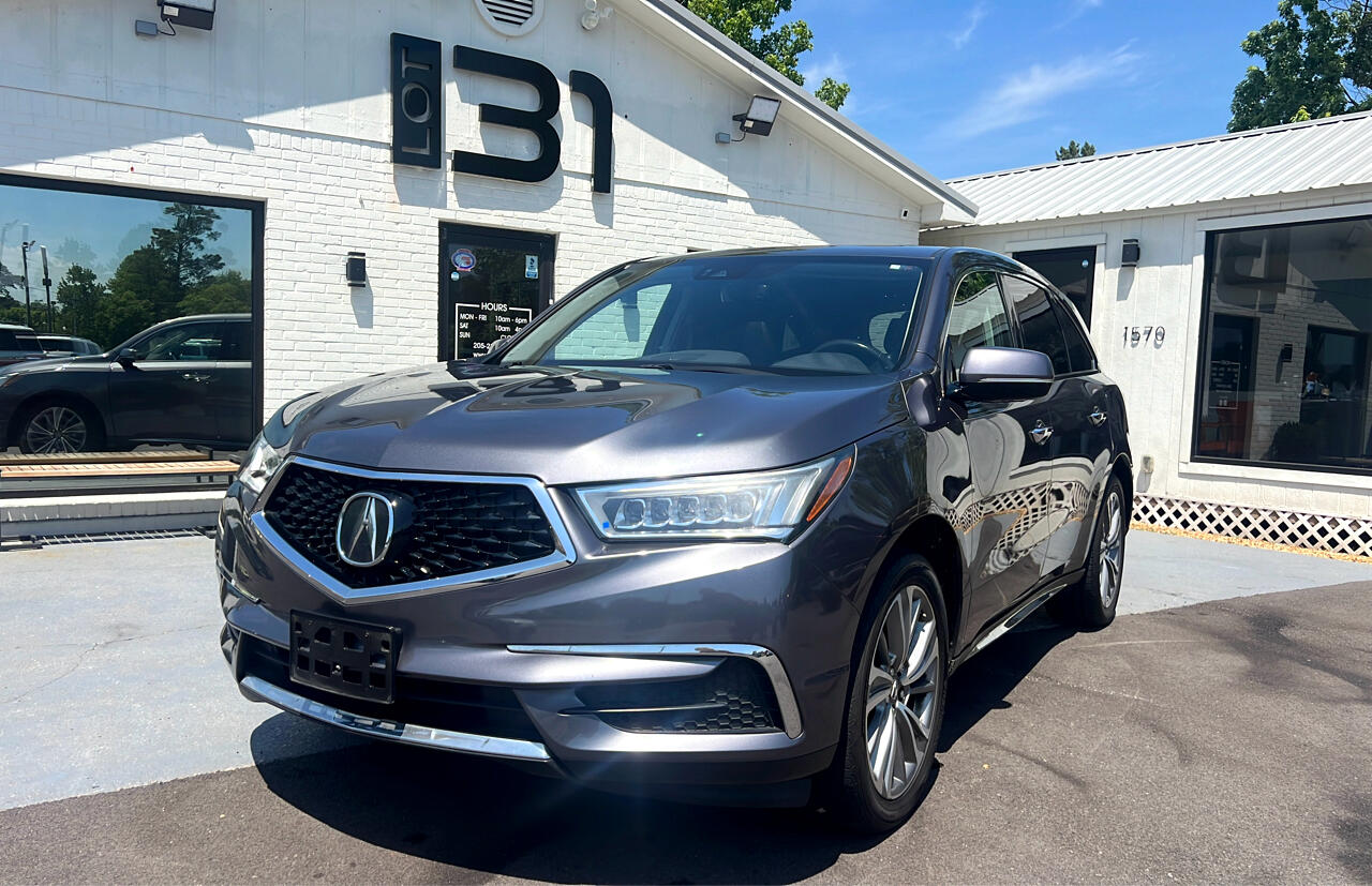 2017 Acura MDX SH-AWD 9-Spd AT w/Tech Package