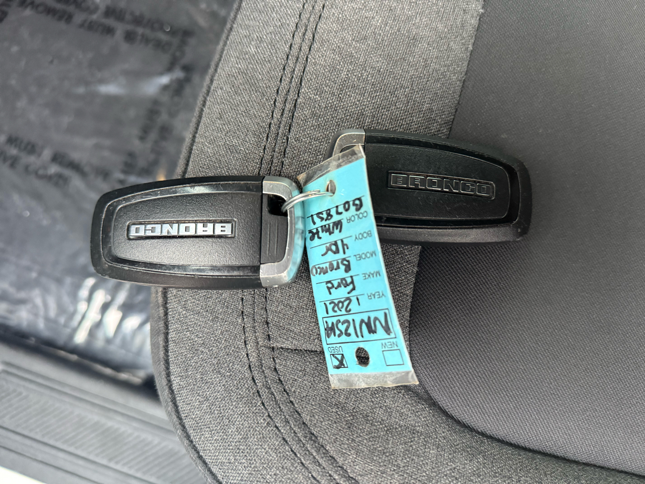 Ford Bronco Black Diamond 4 Door 4x4 2021 Ford Bronco Black Diamond 4 Door 4x4 2021