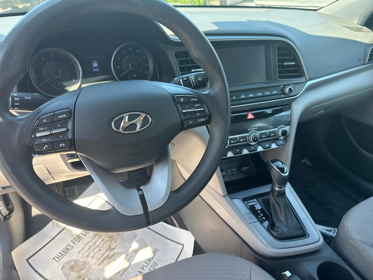 Hyundai Elantra SEL IVT 2020