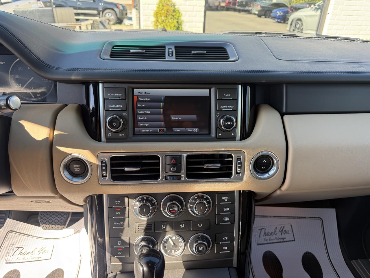 Land Rover Range Rover 4WD 4dr HSE LUX 2012