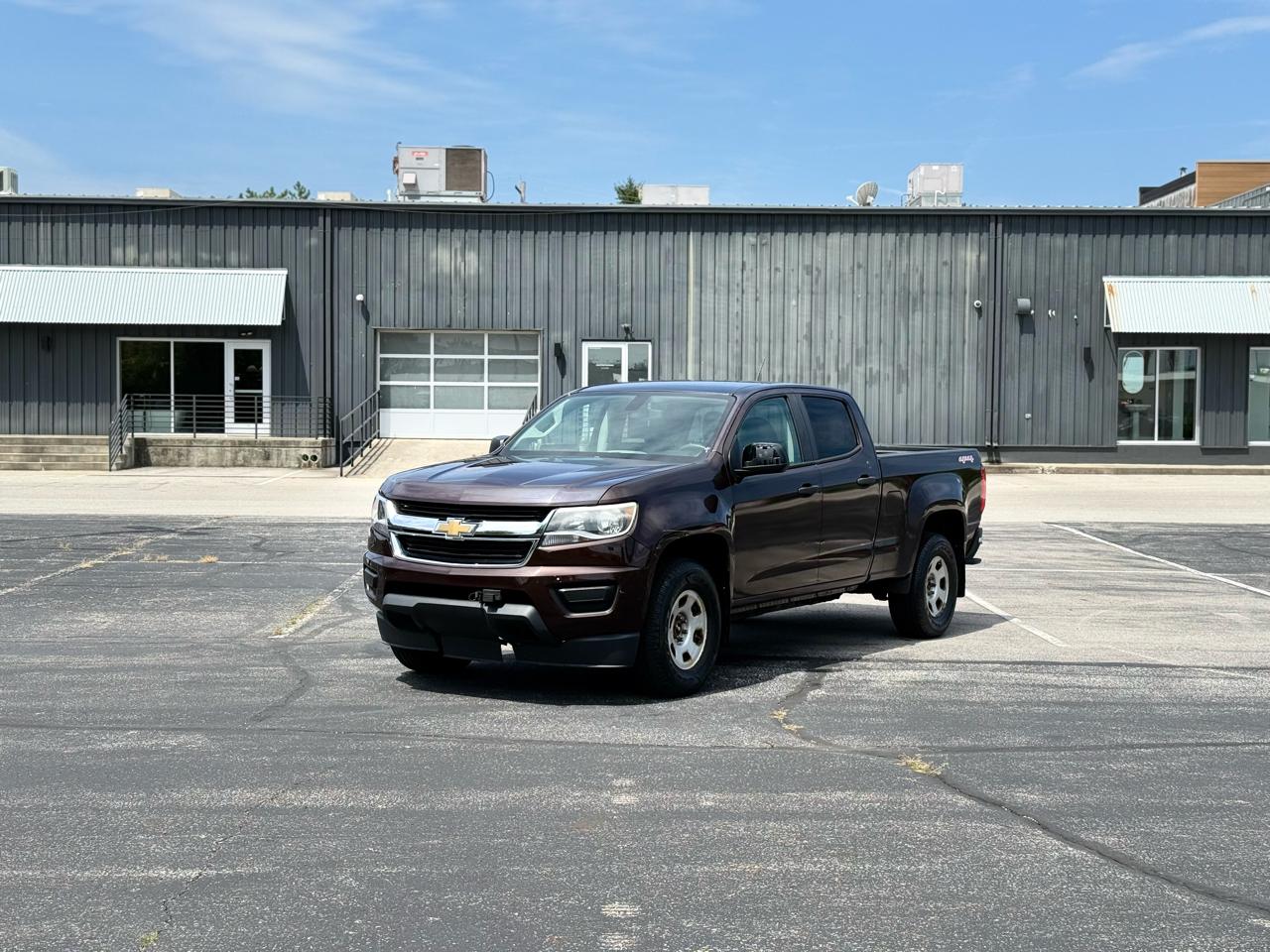 2016 Chevrolet Colorado Work Truck Crew Cab 4WD Short Box