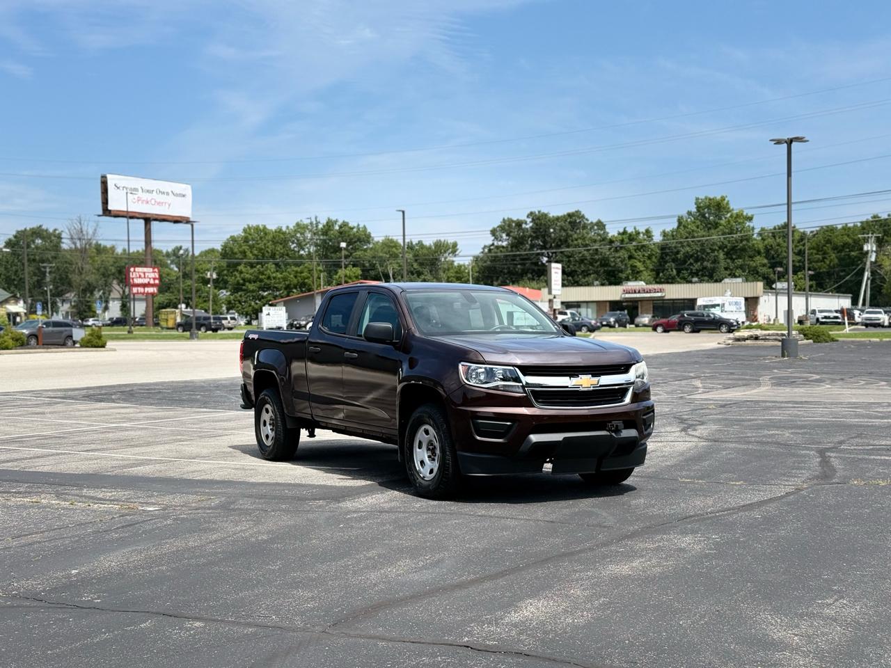 Chevrolet Colorado Work Truck Crew Cab 4WD Short Box 2016