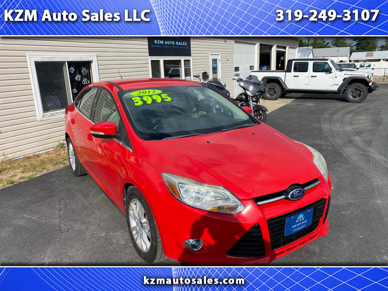 2012 Ford Focus SEL Sedan