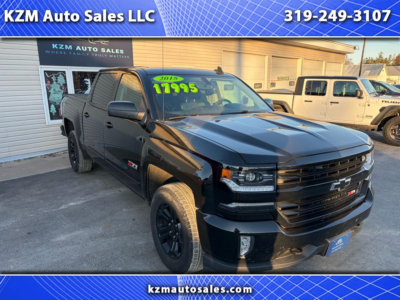 2018 Chevrolet Silverado 1500 LTZ Crew Cab 4WD