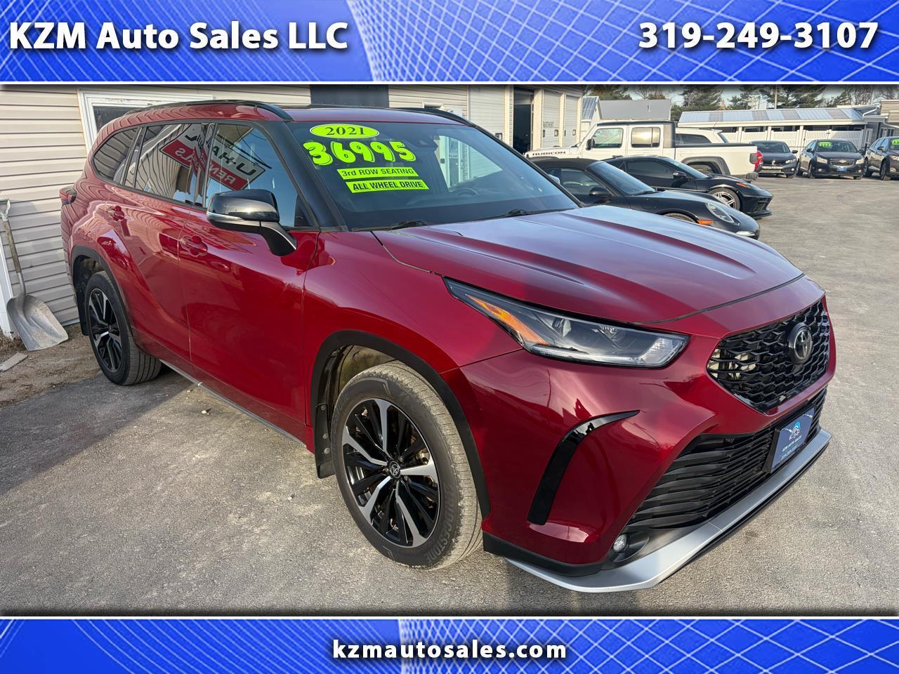 2021 Toyota Highlander XSE AWD V6