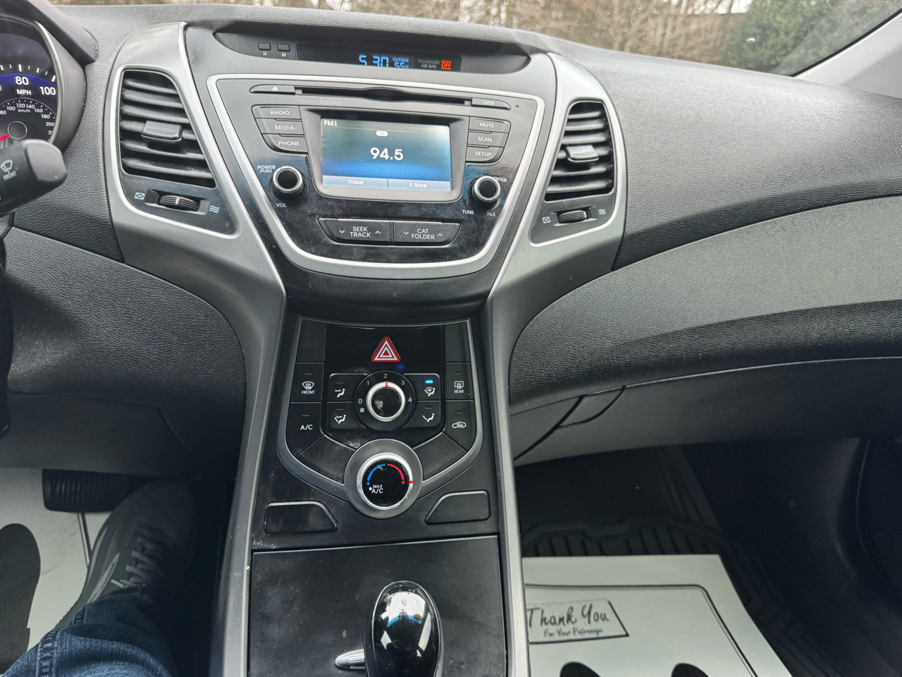 Hyundai Elantra 4dr Sdn Auto SE (Alabama Plant) 2015