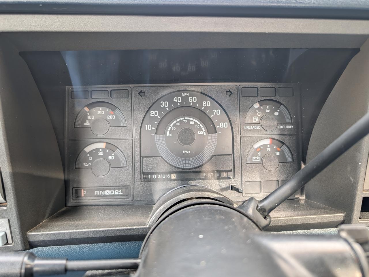 Chevrolet 1500 Reg Cab 117.5" 1991