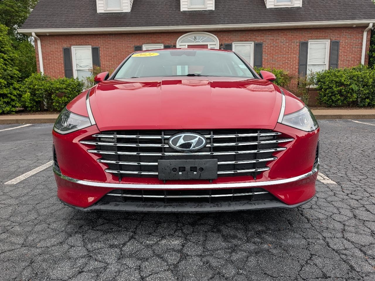 2021 Hyundai Sonata Hybrid Blue
