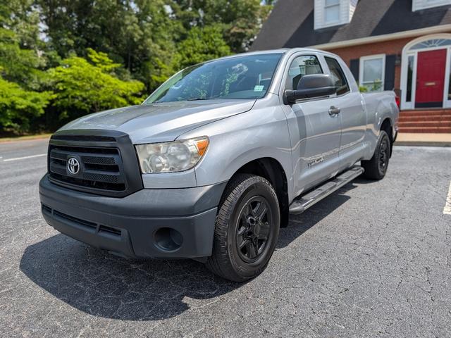 Silver 2010 Toyota Tundra Pickup Truck 4X2 Automatic