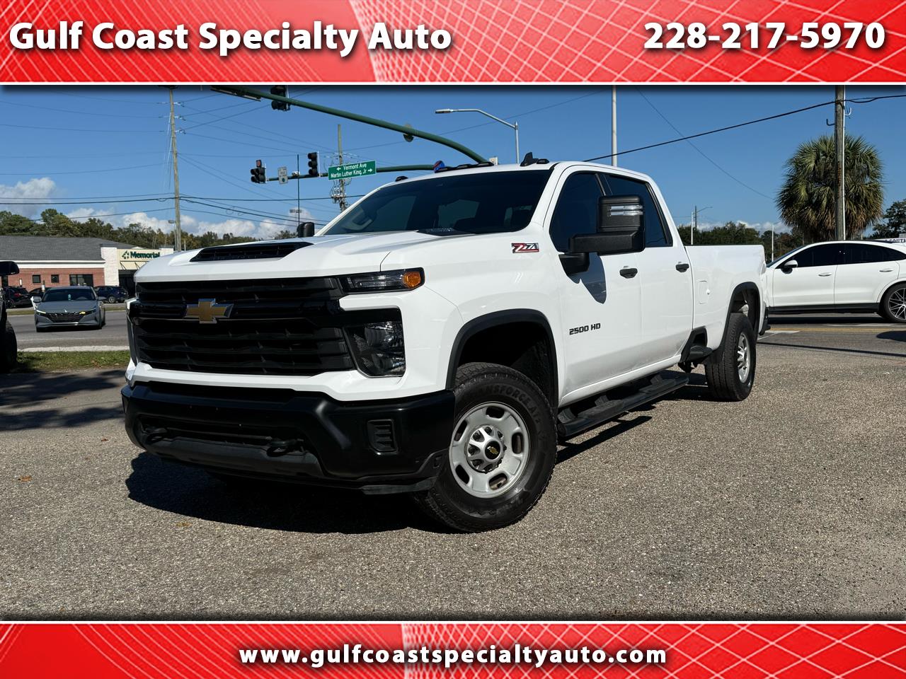 2024 Chevrolet Silverado 2500HD Work Truck Crew Cab Long Box 4WD