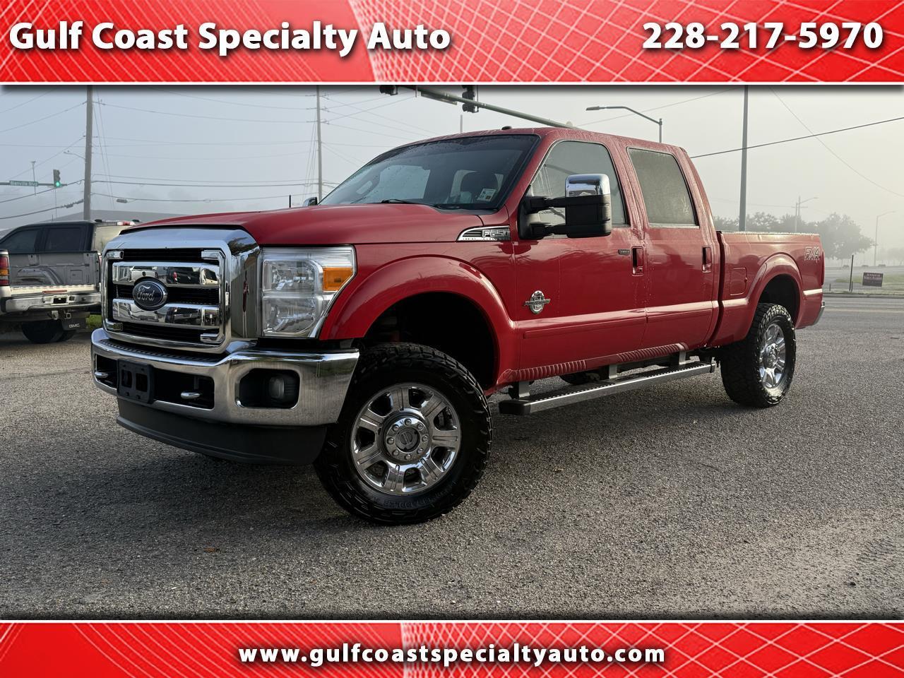 2014 Ford F-250 SD Lariat Crew Cab 4WD