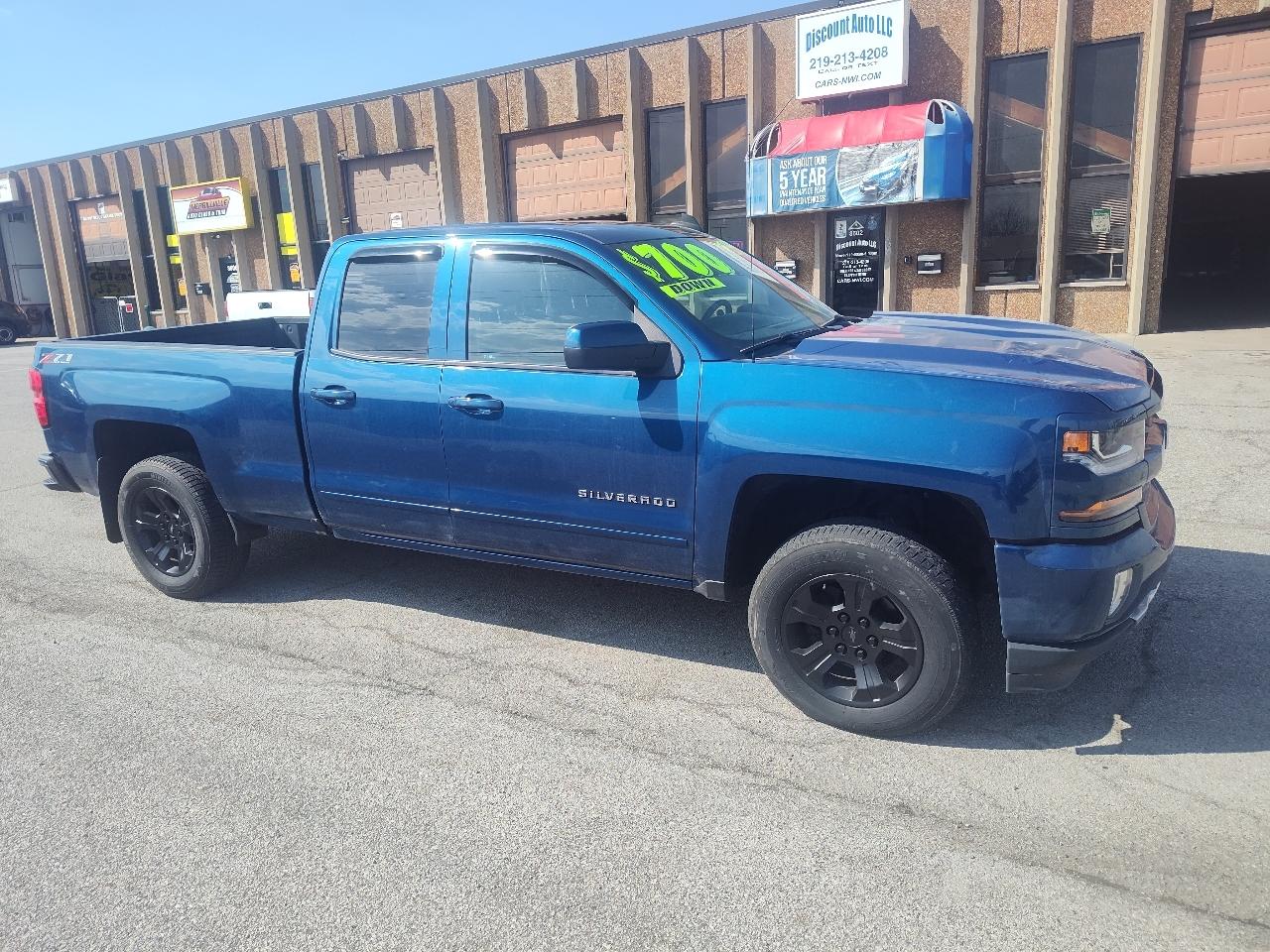 Chevrolet Silverado 1500 4WD Double Cab 143.5" LT w/2LT 2018