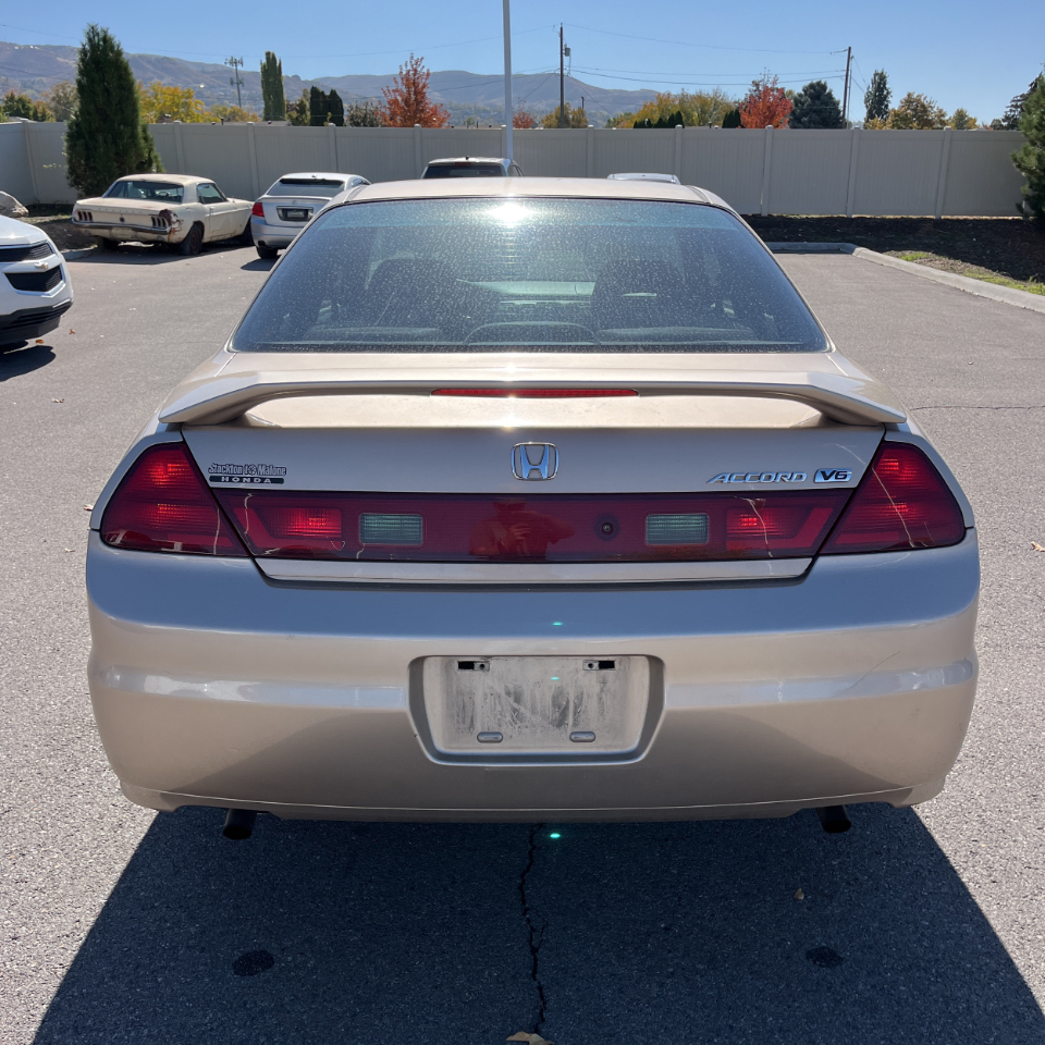 Honda Accord Cpe EX Auto V6 w/Leather 2002 Honda Accord Cpe EX Auto V6 w/Leather 2002