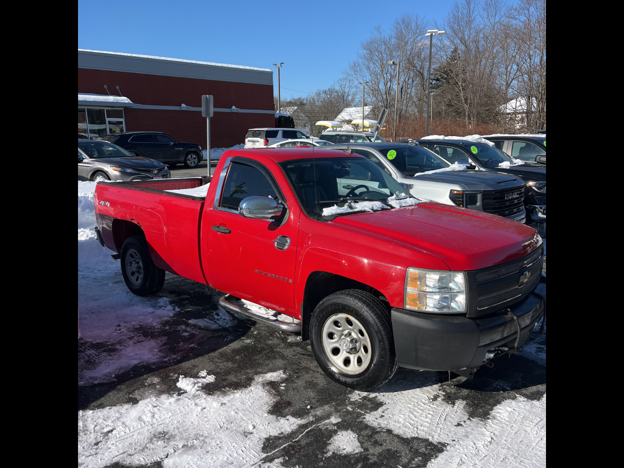 Chevrolet Silverado 1500 4WD Reg Cab 133.0" Work Truck 2008