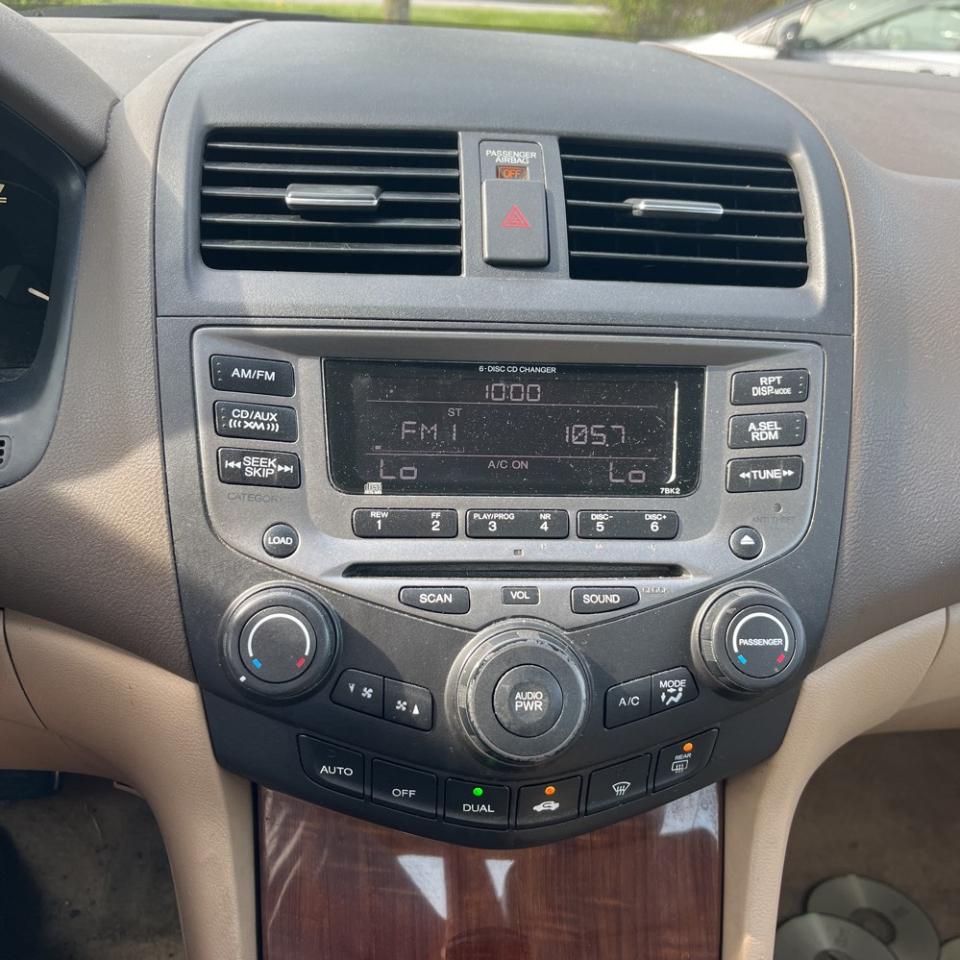 Honda Accord Sdn 4dr V6 AT EX-L 2007