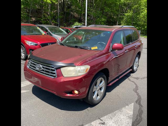 Red 2008 Toyota Highlander Limited SUV / Crossover Front-Wheel Drive Automatic