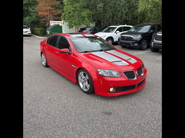 Red 2009 Pontiac G8 GT Sedan Rear-Wheel Drive Automatic