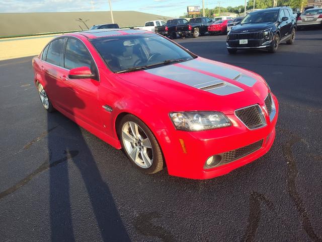 Red 2009 Pontiac G8 Sedan Rear-Wheel Drive Automatic
