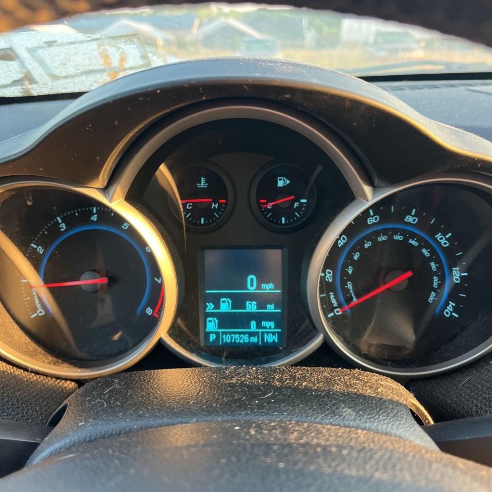 Chevrolet Cruze 4dr Sdn LT w/1LT 2012