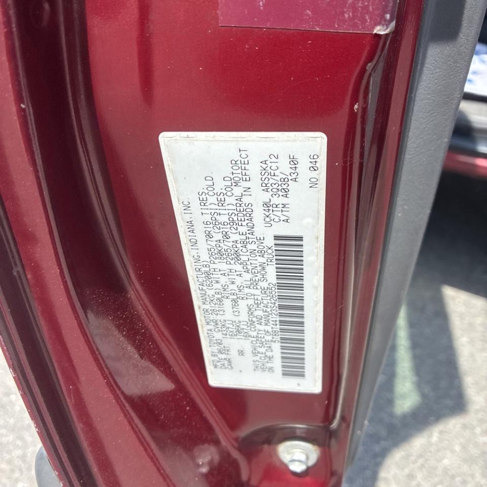 Toyota Tundra AccessCab V8 SR5 4WD Stepside (Natl 2003