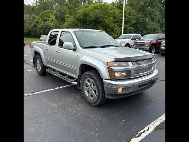Silver 2011 Chevrolet Colorado Pickup Truck Four-Wheel Drive Automatic