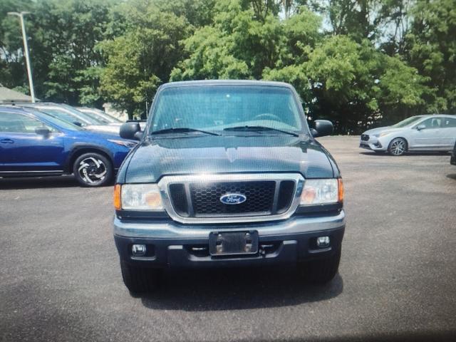 Green 2005 Ford Ranger Pickup Truck Four-Wheel Drive Automatic