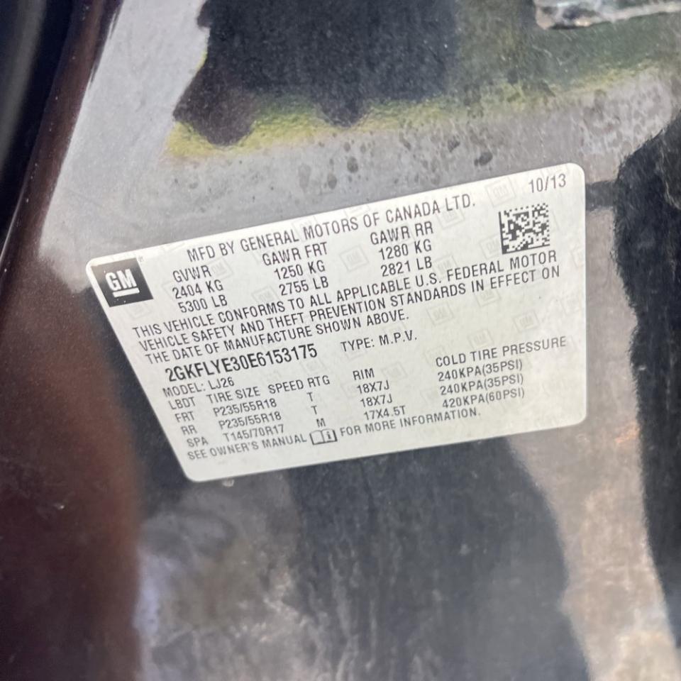 GMC Terrain AWD 4dr SLT w/SLT-2 2014