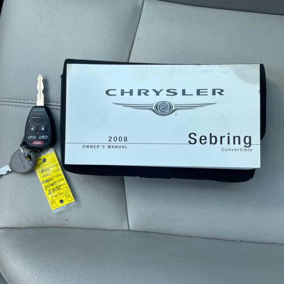 Chrysler Sebring 2dr Conv Touring FWD 2008