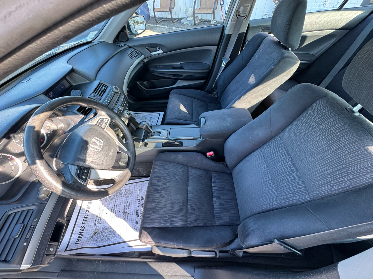 Honda Accord LX sedan AT 2012