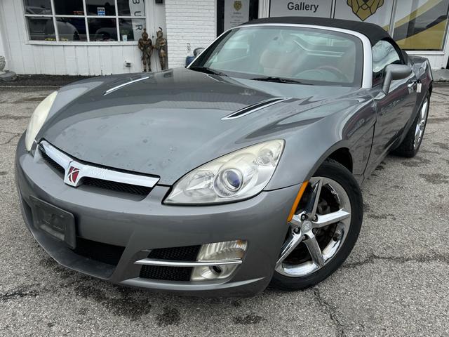 Gray 2007 Saturn Sky Roadster Convertible Rear-Wheel Drive Automatic