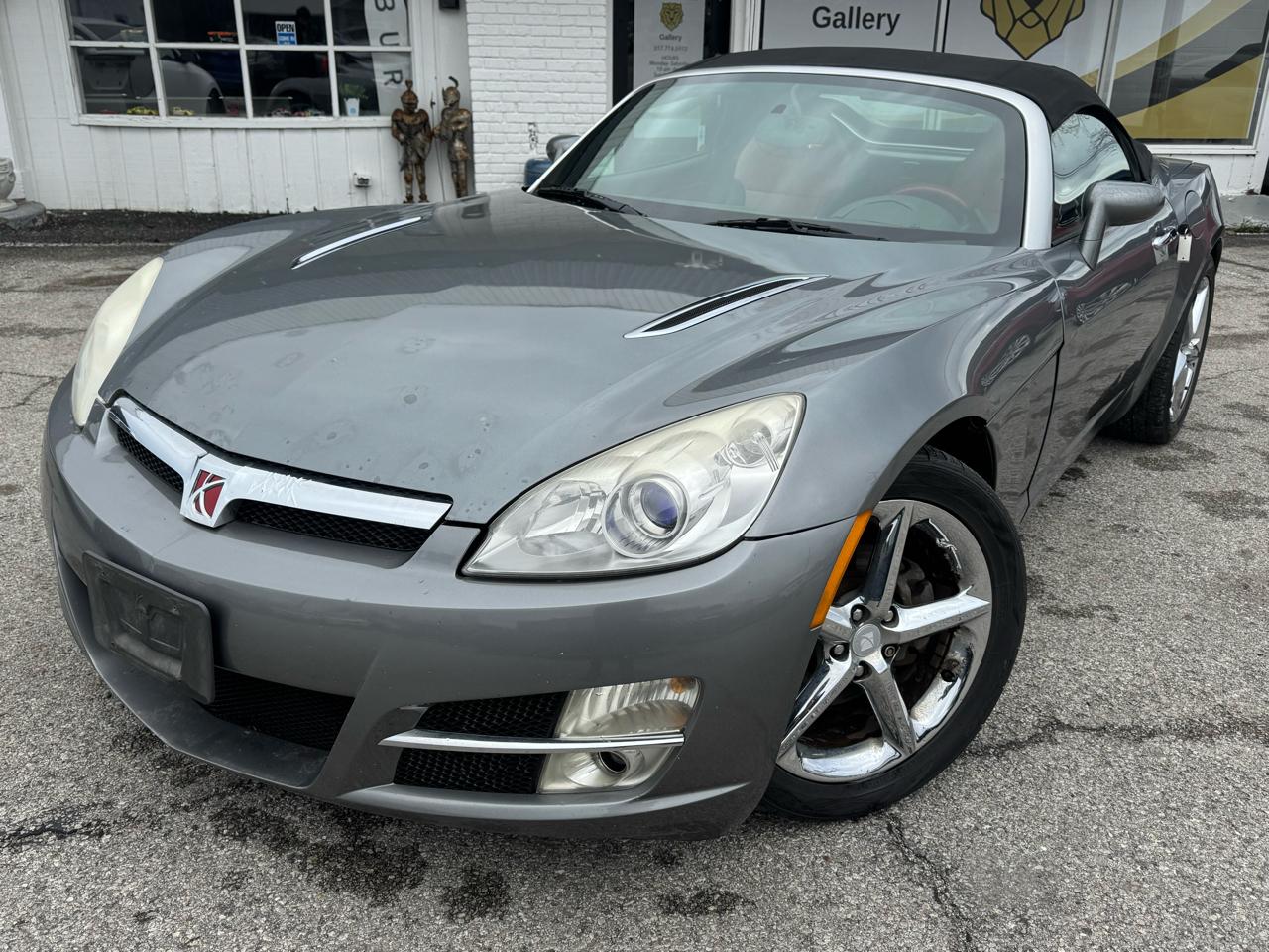 Gray 2007 Saturn Sky Convertible Rear-Wheel Drive Automatic