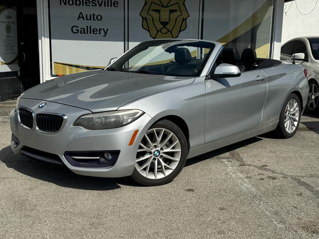 Silver 2016 BMW 2 Series 228i xDrive Convertible AWD Convertible All-Wheel Drive Automatic