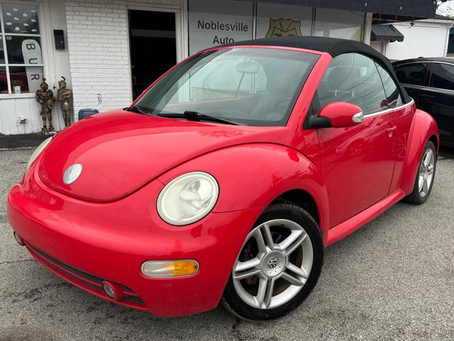 Red 2004 Volkswagen Beetle GLS Hatchback 5-Speed Manual