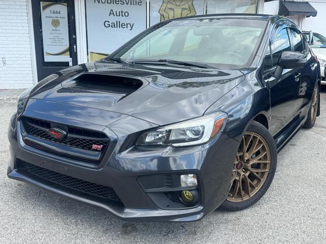 Gray 2017 Subaru WRX STI AWD Sedan All-Wheel Drive 6-Speed Manual