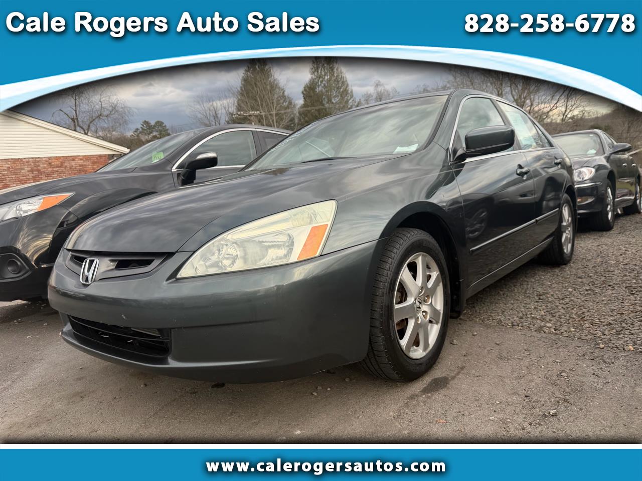 2005 Honda Accord EX V-6 Sedan AT with Navigation System and XM Radi