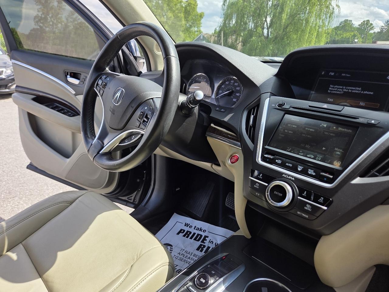 Acura MDX SH-AWD 9-Spd AT 2017