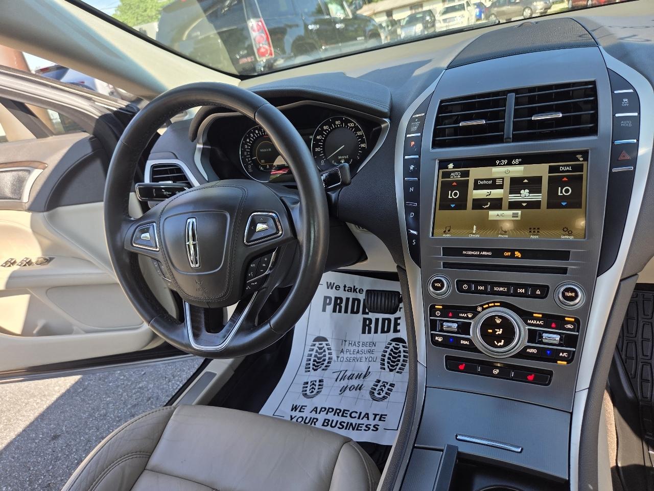 Lincoln MKZ Select AWD 2017