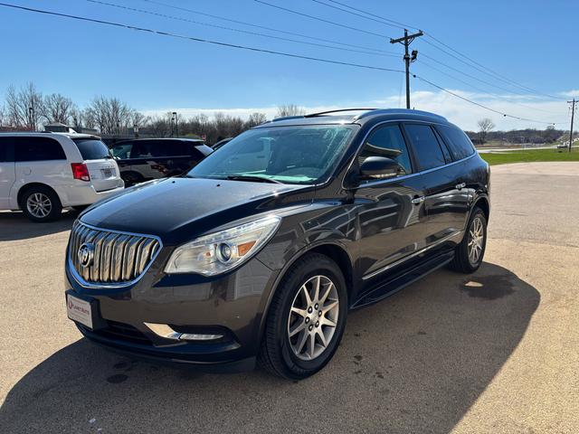 Black 2017 Buick Enclave Leather AWD SUV / Crossover All-Wheel Drive Automatic