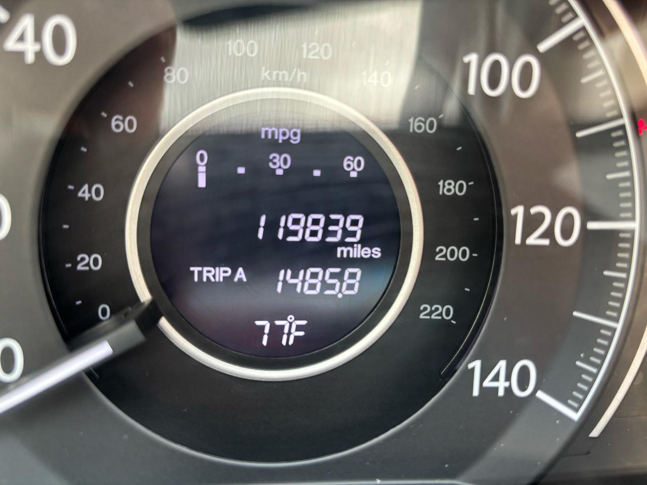 Honda CR-V EX-L 4WD 5-Speed AT 2014
