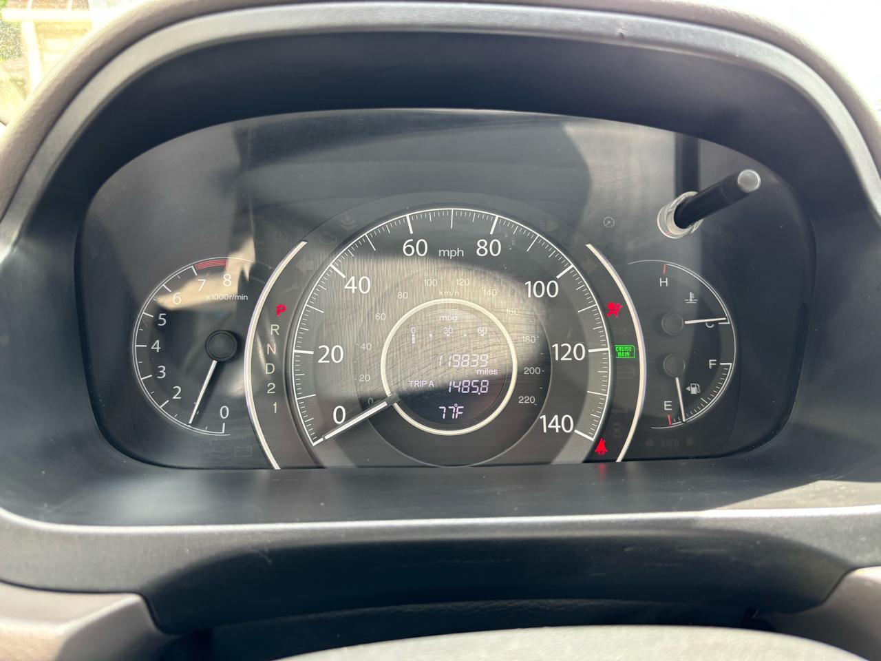 Honda CR-V EX-L 4WD 5-Speed AT 2014