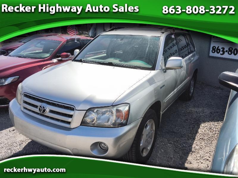 Toyota Highlander V6 2WD with 3rd-Row Seat 2005