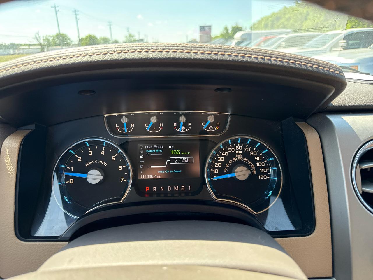 Ford F-150 2WD Supercab 133" Lariat 2013