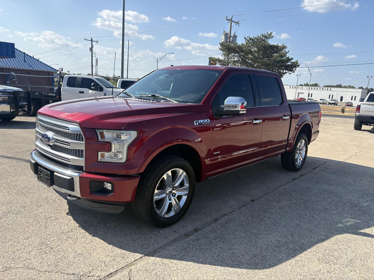 2015 Ford F-150 Platinum 4WD SuperCrew 5.5' Box