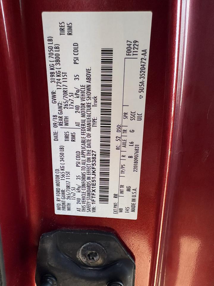 Ford F-150 4WD SuperCab 163" XLT 2018