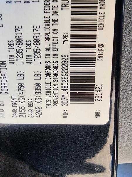 Dodge Ram 3500 SLT Quad Cab 2WD DRW 2006