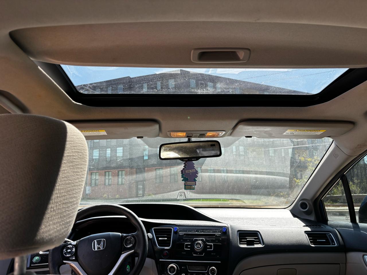 Honda Civic EX Sedan 5-Speed AT 2013
