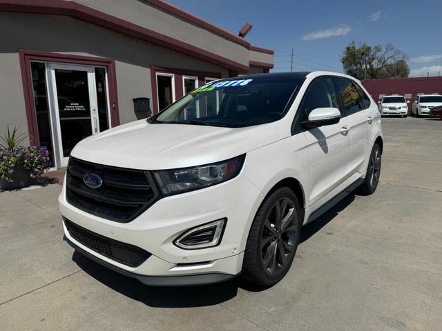White 2016 Ford Edge Sport AWD SUV / Crossover All-Wheel Drive Automatic